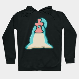 Cute long neck, Sweet dino, Love dinosaur Hoodie